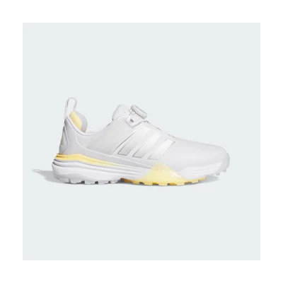 (W) Adidas Adipower 26 BOA Spikeless Golf Shoes Dash Grey/Silver Metallic/Ice Tangerine