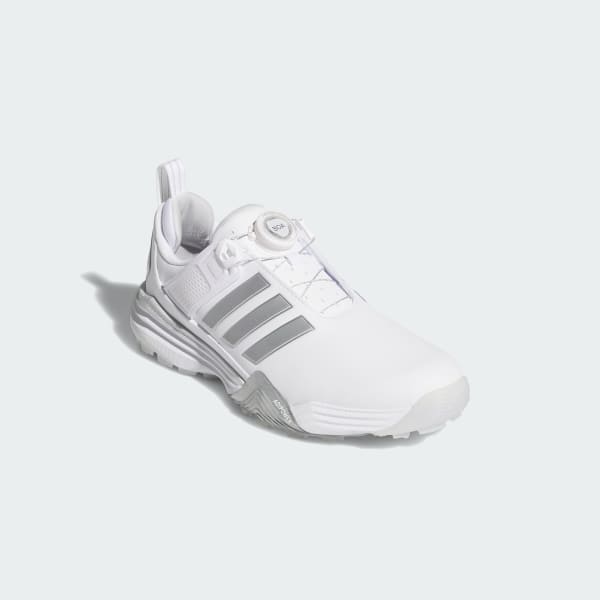 Shop (W) Adidas Adipower 26 BOA Spikeless Golf Putih/Perak Metalik/Abu-Abu JP8385