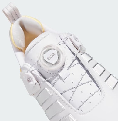 (W) Adidas Adipower 26 BOA Spikeless Golf Shoes Abu/Silver/Ice Tangerine JP8387 1