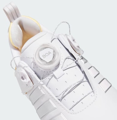 (W) Adidas Adipower 26 BOA Spikeless Golf Shoes Abu/Silver/Ice Tangerine JP8387 2