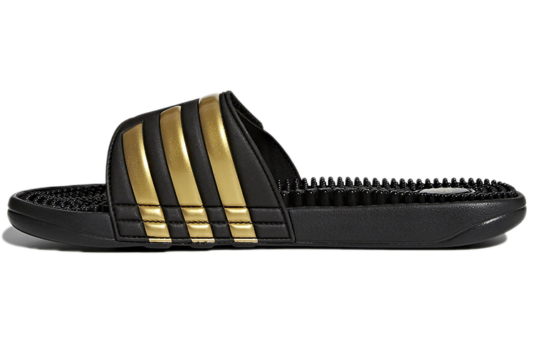 (Women) adidas Adissage 'Black Gold' CM7924