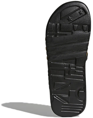 (W) adidas Adissage ''Nero Oro'' CM7924 Details for (W) adidas Adissage ''Nero Oro'' CM7924