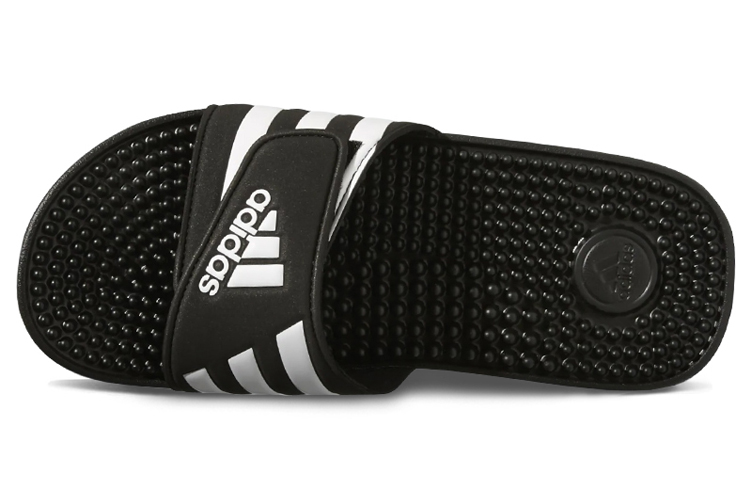 Shop (W) adidas Adissage Chanclas 'Negro Blanco' G28841