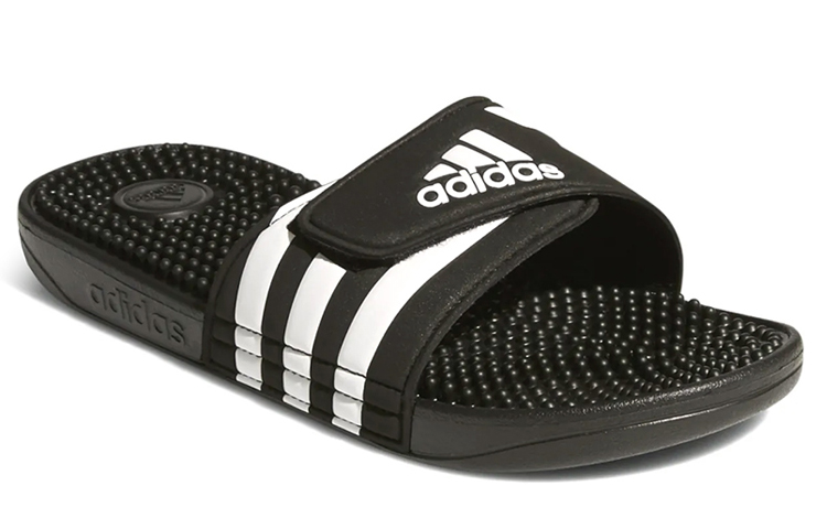 Shop (W) adidas Adissage Ciabatte ''Nero Bianco'' G28841