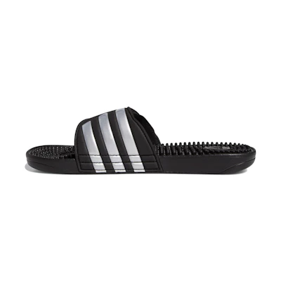 (W) adidas Adissage Slides Black/Silver