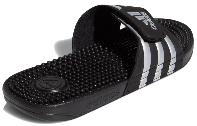 Shop (W) adidas Adissage Ciabatte Nero/Argento G28843