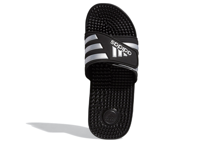 Purchase (W) adidas Adissage Ciabatte Nero/Argento G28843