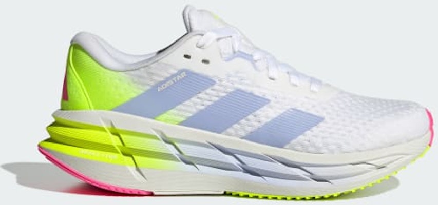 (Women) Adidas Adistar 3 Cloud White/Violet Tone/Lucid Lemon JI1229 Buy (Women) Adidas Adistar 3 Cloud White/Violet Tone/Lucid Lemon JI1229