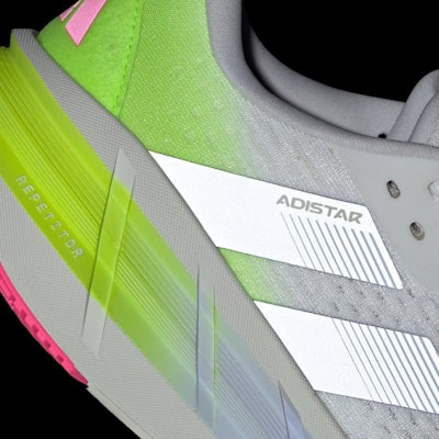 (Women) Adidas Adistar 3 Cloud White/Violet Tone/Lucid Lemon JI1229 1