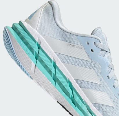 (Women) Adidas Adistar 3 Halo Blue/Zero Metalic/Flash Aqua JI1231 3