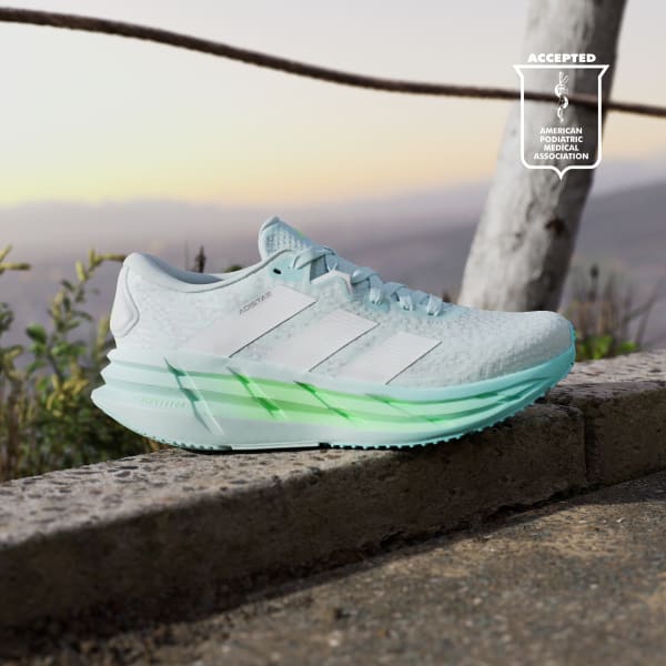 Shop (W) Adidas Adistar 4 Halo Mint/Zero Metálico/Lima Burst JR0287