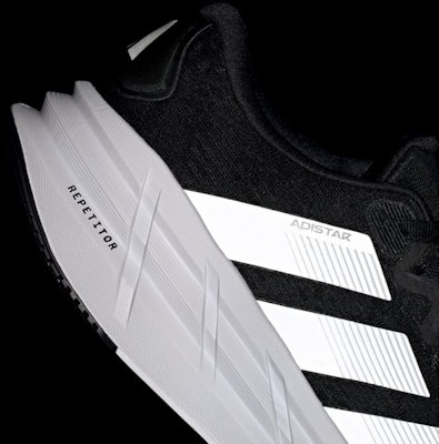 (W) Adidas Adistar 4 Kasut Lari - Hitam/Putih Awan/Hitam JR0295 1