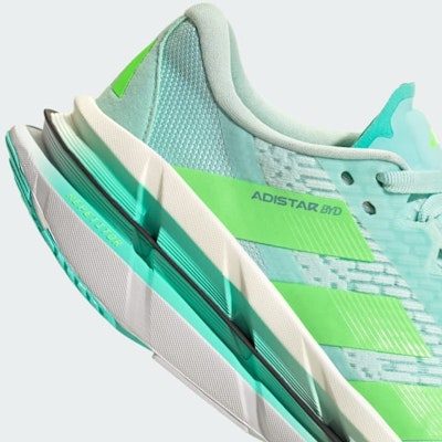 (W) Adidas Adistar BYD Halo Mint/Lime Burst/Flash Aqua Sneakers JR0273 3