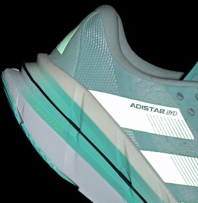 (W) Adidas Adistar BYD Halo Mint/Lime Burst/Flash Aqua Sneakers JR0273 1