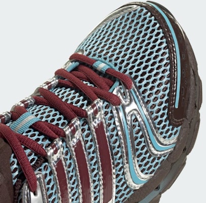 (W) Adidas Adistar Control 5 Kasut Lari Preloved Biru/Coklat Gelap/Kelabu Lima. KJ8804 1