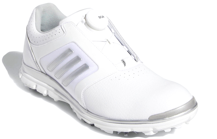 Lookbook (W) アディスターツアーBOA 白/シルバー F34216