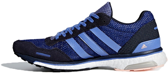 (W) adidas Adizero Adios 3 Hitam/Biru CM8362 Buy (W) adidas Adizero Adios 3 Hitam/Biru CM8362