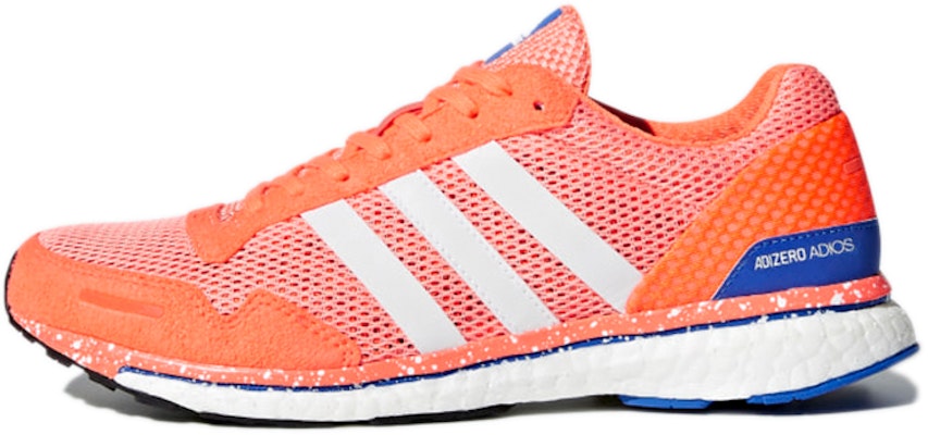 (Women) adidas Adizero Adios 3 'Orange White' BB6408 Buy (Women) adidas Adizero Adios 3 'Orange White' BB6408