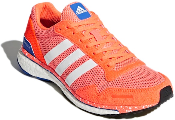 (Women) adidas Adizero Adios 3 'Orange White' BB6408 Lookbook (Women) adidas Adizero Adios 3 'Orange White' BB6408