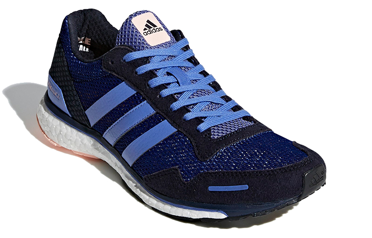 Lookbook (W) adidas Adizero Adios 3 Hitam/Biru CM8362
