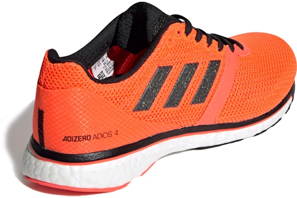 (W) adidas Adizero Adios 4 'Hitam Jingga' EF1459 Shop (W) adidas Adizero Adios 4 'Hitam Jingga' EF1459
