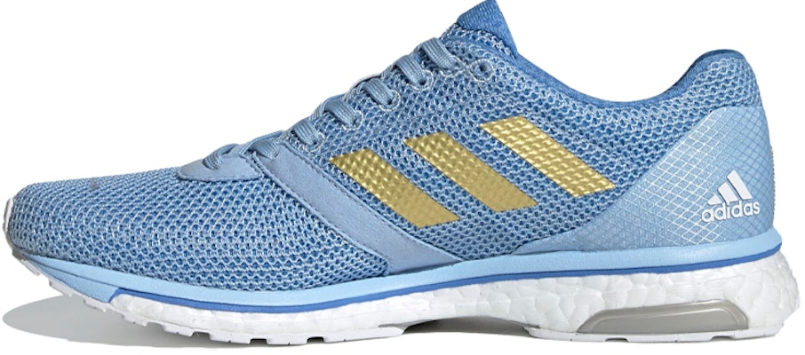 (W) adidas Adizero Adios 4 'Biru Putih Emas' EF1458 Buy (W) adidas Adizero Adios 4 'Biru Putih Emas' EF1458