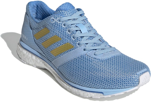 (W) adidas Adizero Adios 4 'Biru Putih Emas' EF1458 Lookbook (W) adidas Adizero Adios 4 'Biru Putih Emas' EF1458