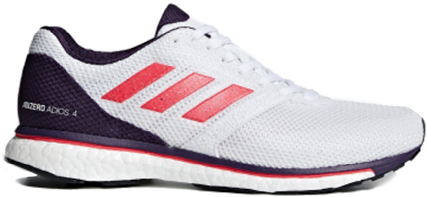 (W) adidas Adizero Adios 4 W 'Shock Red' Wanita Merah Mengejutkan B37375 Order (W) adidas Adizero Adios 4 W 'Shock Red' Wanita Merah Mengejutkan B37375