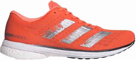 (Women) adidas Adizero Adios 5 'Bright Coral Silver Metallic' EG1179 (Women) adidas Adizero Adios 5 'Bright Coral Silver Metallic' EG1179