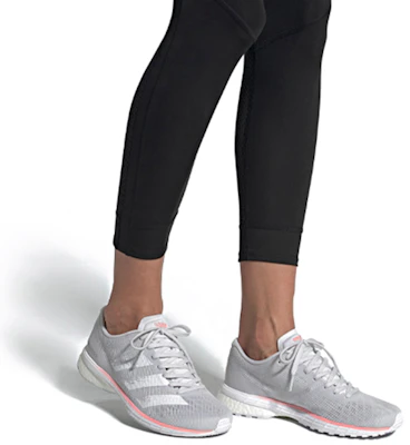 愛迪達 Adizero Adios 5 低筒 跑步鞋 女款 灰白 Sizing 愛迪達 Adizero Adios 5 低筒 跑步鞋 女款 灰白