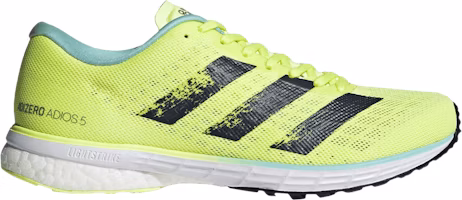 (Women) adidas Adizero Adios 5 'Hi-Res Yellow' H68736 (Women) adidas Adizero Adios 5 'Hi-Res Yellow' H68736