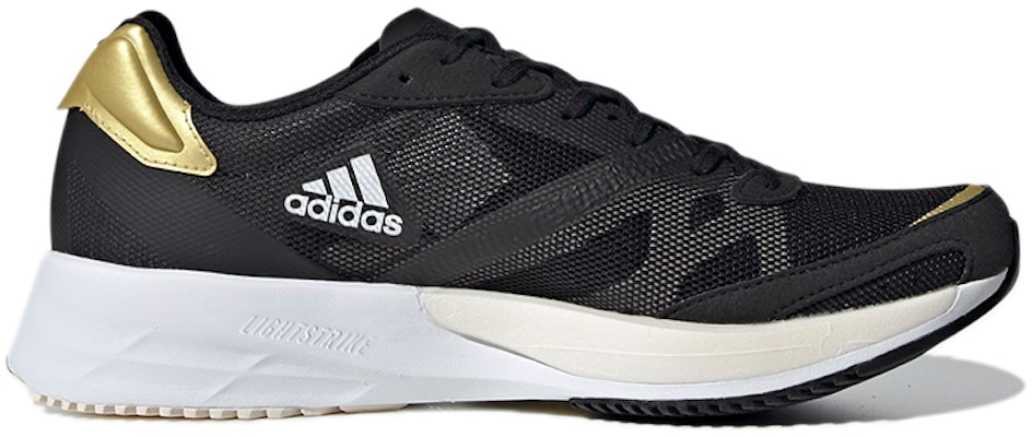 (W) adidas Adizero Adios 6 'Hitam Emas Metalik' H67511 Order (W) adidas Adizero Adios 6 'Hitam Emas Metalik' H67511