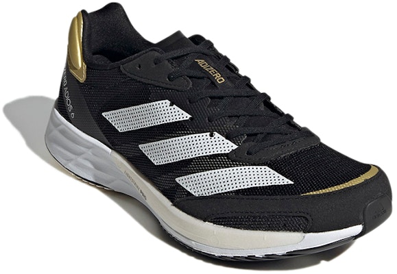(W) adidas Adizero Adios 6 'Hitam Emas Metalik' H67511 Lookbook (W) adidas Adizero Adios 6 'Hitam Emas Metalik' H67511