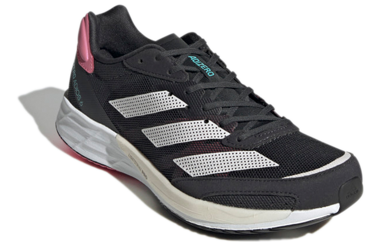 Lookbook adidas Adizero Adios 6 低筒 跑步鞋 女款 黑粉
