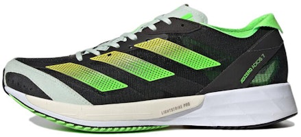 (Women) adidas Adizero Adios 7 'Black Solar Green' GY8408 (Women) adidas Adizero Adios 7 'Black Solar Green' GY8408