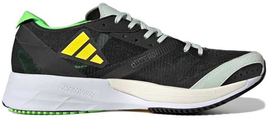 (Women) adidas Adizero Adios 7 'Black Solar Green' GY8408 Order (Women) adidas Adizero Adios 7 'Black Solar Green' GY8408