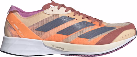 (Women) adidas Adizero Adios 7 'Bliss Orange' GX6649 (Women) adidas Adizero Adios 7 'Bliss Orange' GX6649