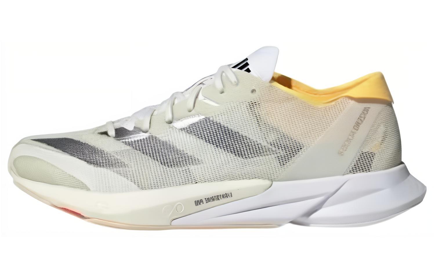 (Women) adidas Adizero Adios 8 Lightweight Running Shoes White IG5648