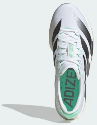 (W) adidas Adizero Adios 9 Putih/Iron Metallic/Pulse Mint KH8897 Order (W) adidas Adizero Adios 9 Putih/Iron Metallic/Pulse Mint KH8897