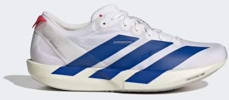 (Women) adidas Adizero Adios 9 Cloud White/Royal Blue/Pure Ruby JQ0766 (Women) adidas Adizero Adios 9 Cloud White/Royal Blue/Pure Ruby JQ0766
