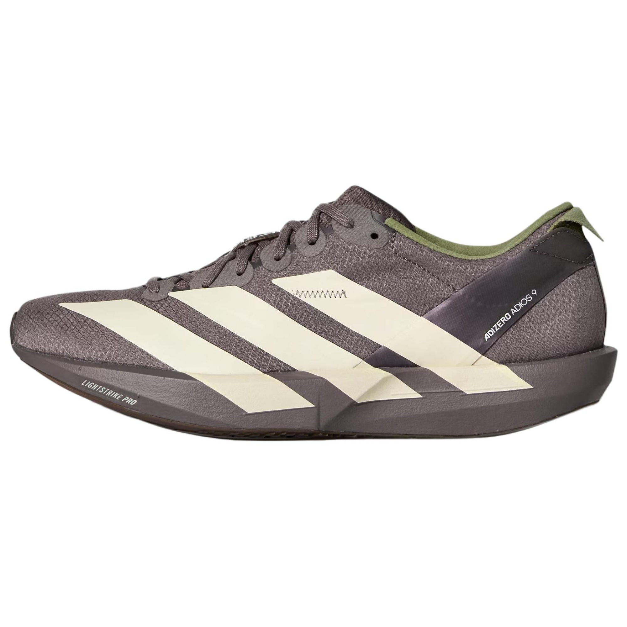 (Women) adidas Adizero Adios 9 Running Shoes Brown Grey - Lightweight Racing Fit LA3786