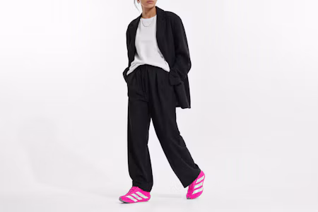 Order (W) Adidas Adizero Adios 9 跑鞋 粉紅/金屬銀/銀紫 JH5246