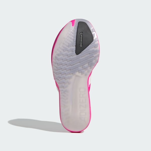 Shop (W) Adidas Adizero Adios 9 跑鞋 粉紅/金屬銀/銀紫 JH5246