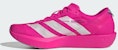 (Women) Adidas Adizero Adios 9 Running Shoes Shock Pink/Zero Metalic/Silver Violet JH5246