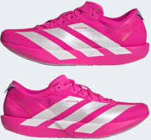 Cheap (W) Adidas Adizero Adios 9 跑鞋 粉紅/金屬銀/銀紫 JH5246