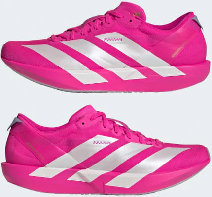 (W) Adidas Adizero Adios 9 跑鞋 粉紅/金屬銀/銀紫 JH5246 Cheap (W) Adidas Adizero Adios 9 跑鞋 粉紅/金屬銀/銀紫 JH5246