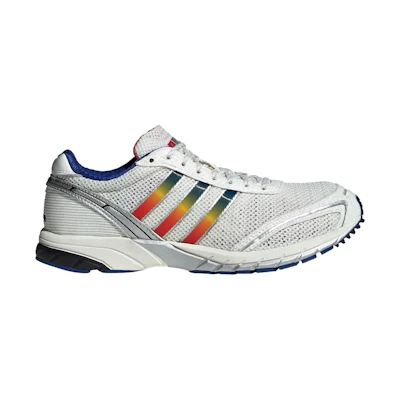 (W) adidas Adizero Adios 'White Multi-Color Stripes'