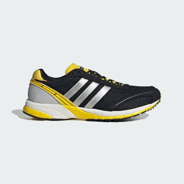 (Women) Adidas Adizero Adios OG Core Black/Silver Metallic/Yellow JP7635