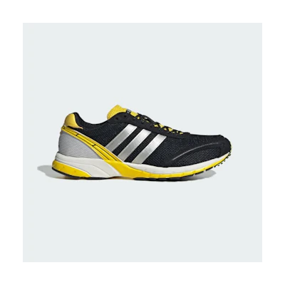 (W) Adidas Adizero Adios Core Black/Silver Metallic/Yellow