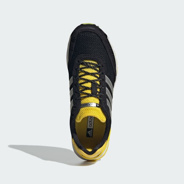 Order (W) アディダス アディゼロ アディオス OG コアブラック/シルバーメタリック/イエロー JP7635